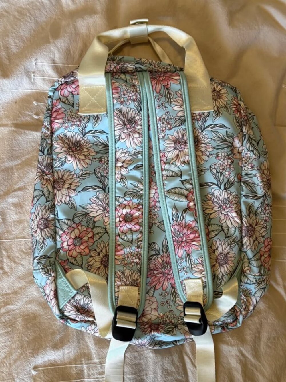 Floral Print Children's Backpack - Picture 2 of 7